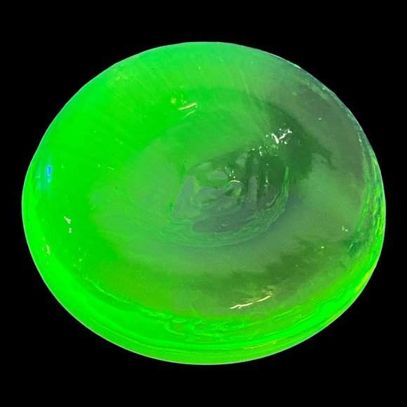 Boyd Glass Vaseline Marble Holder First Edition Generation 1978-83 Vintage - Picture 11 of 13